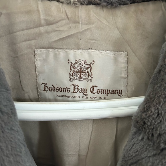 Vintage Hudson Bay Company Real Fur Coat - Picture 3 of 6